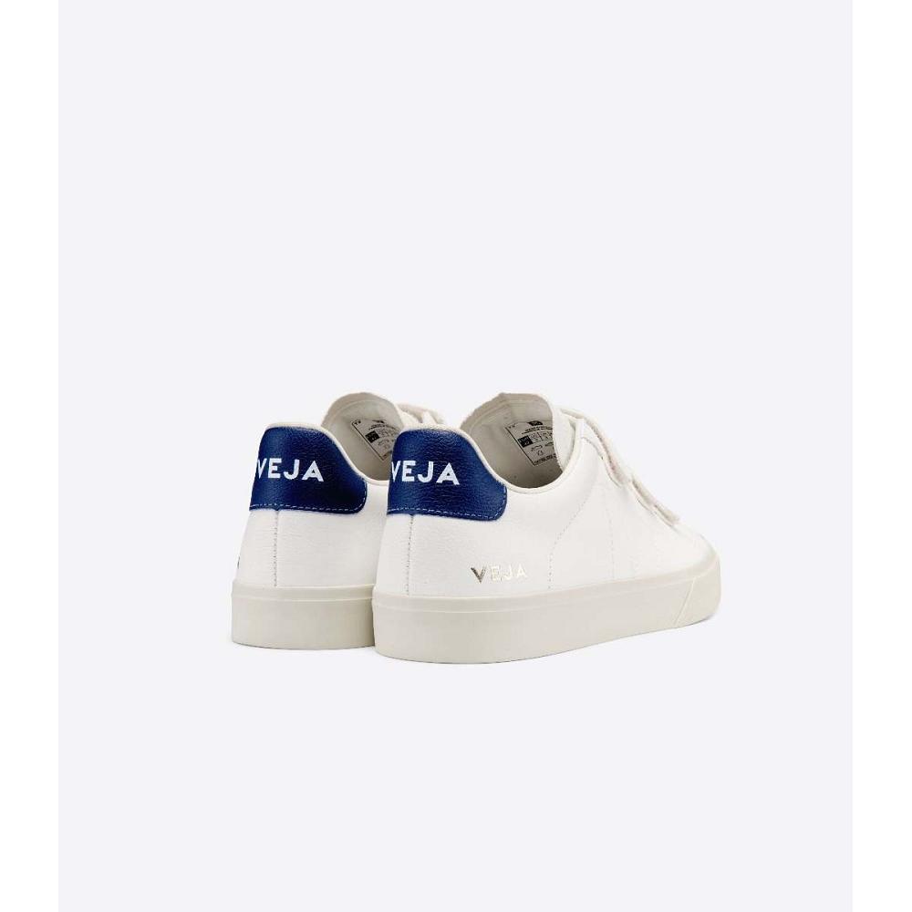 Veja RECIFE CHROMEFREE Men's Shoes White/Blue | CA 200XYU